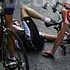Frank Schleck is on the ground after a crash during stage 5 of the Tour de France 2006